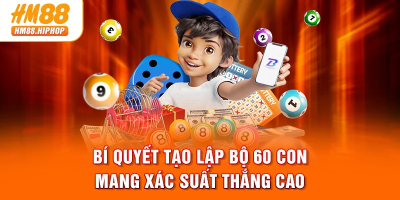 Bí quyết tạo lập bộ 60 con mang xác suất thắng cao