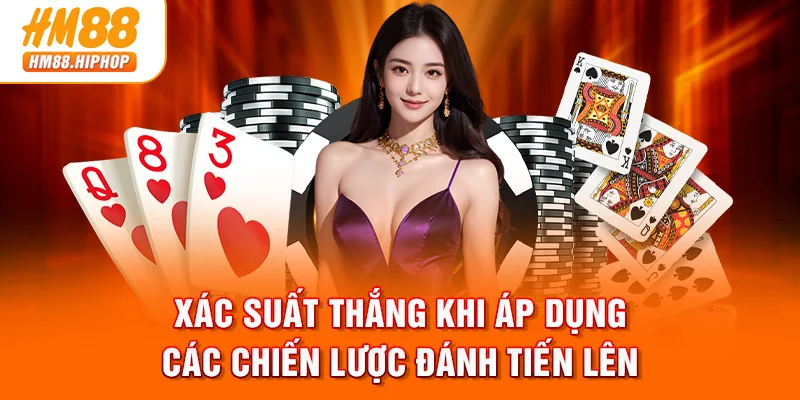 Xác suất thắng khi áp dụng các chiến lược đánh Tiến Lên